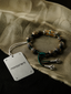 Tibetan Prayer Bead Charm Bracelet