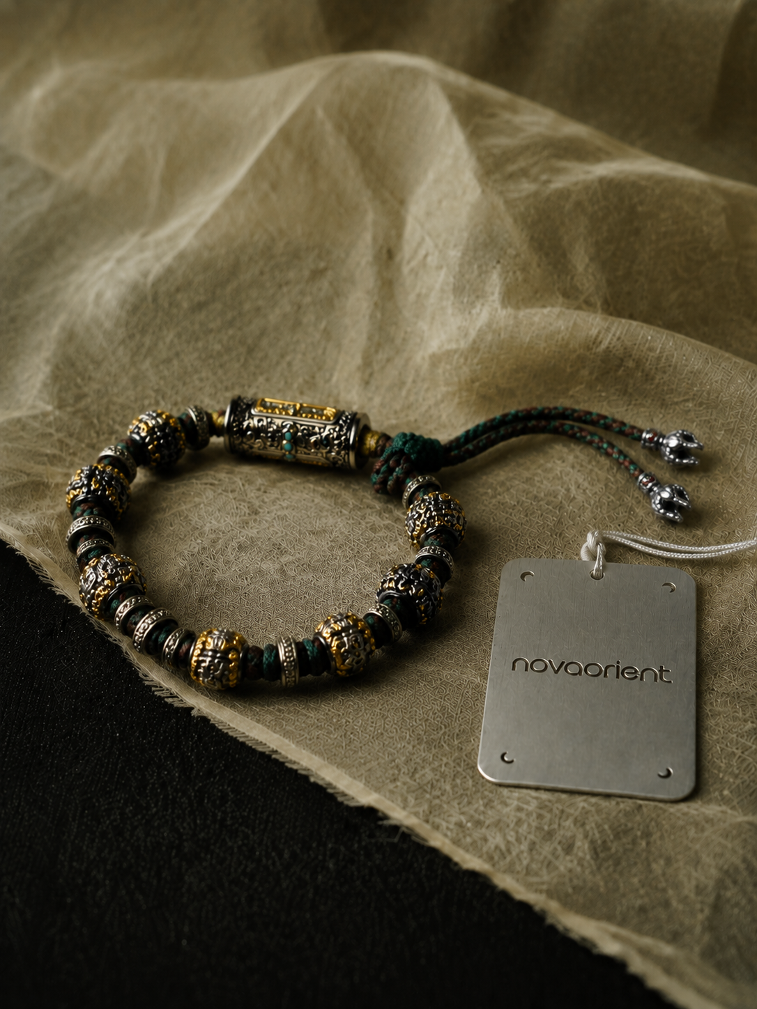 Tibetan Bead Rope Bracelet Main image