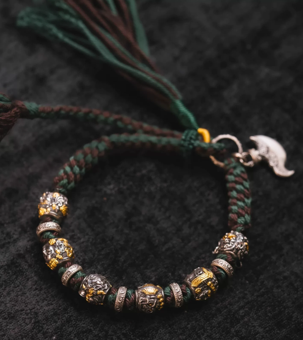 Tibetan Bead Rope Bracelet
