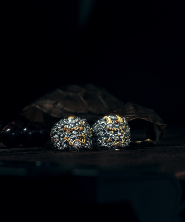 Pixiu Yin Yang Guardian Ring