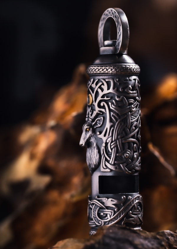 Celtic Stag Outdoor Survival Pendant