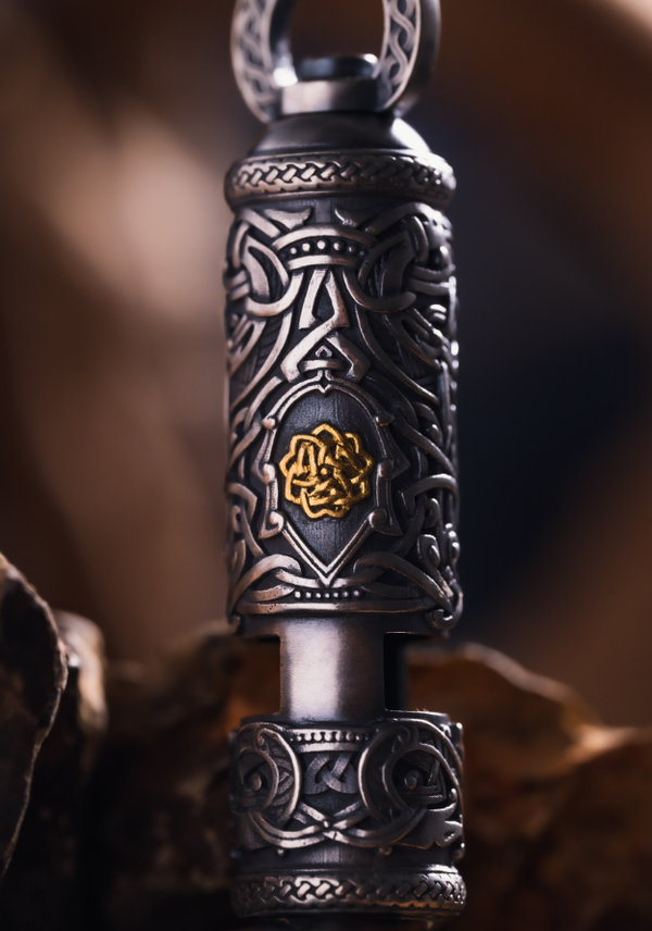 Celtic Stag Outdoor Survival Pendant