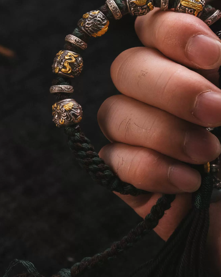 Tibetan Bead Rope Bracelet