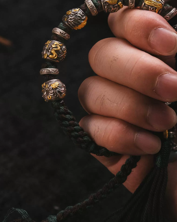 Tibetan Bead Rope Bracelet