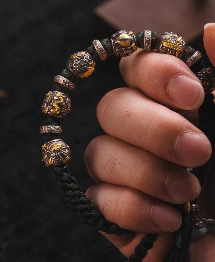 Tibetan Bead Rope Bracelet