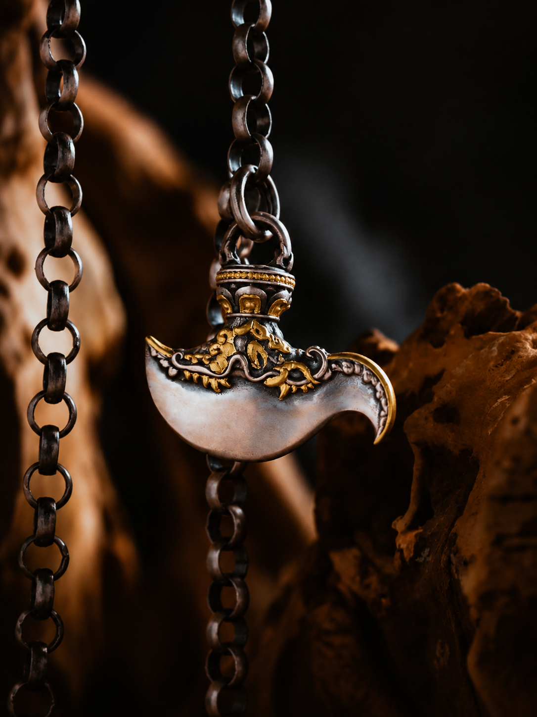 Tibetan Kila Guardian Pendant