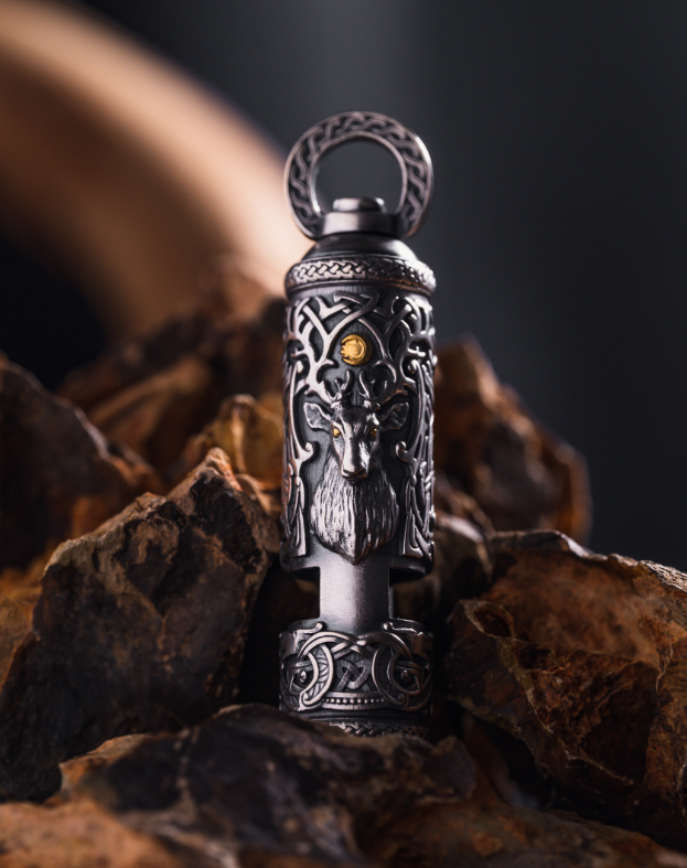 Celtic Stag Outdoor Survival Pendant